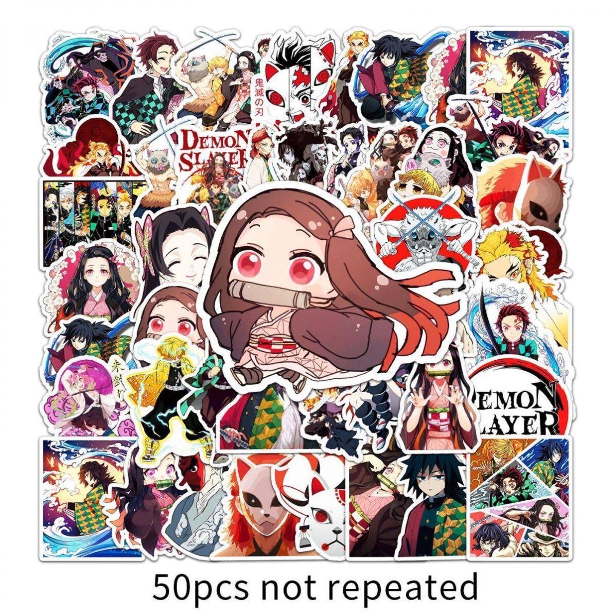 Ghost-Edged Stickers 50 Suitcase Stickers Individuality Graffiti Waterproof Suitcase LAPTOP DECORATION