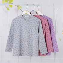 (cotton) female elderly pair of cardiovert cardiovert dressing gats for aged pure cotton mama underwear pure cotton warm sweater