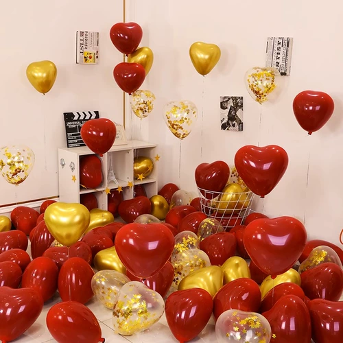 520 воздушный шар с любовью, украшение сцены, макет макарон, свадебная комната, день рождения, детский нетоксичный подарок подруге