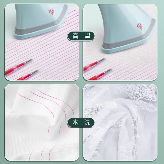 High-Temperature Disappearing Pen for Clothing, White Fine-Tip Heat-Erasable Pen for Leather and Fabric, Color-Removing Pen for Garment and Shoe Dyeing