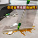 Silicone Squeegee for Cleaning Bathroom Tiles and Wooden Floors, Household Floor Water Pusher, Sweeping Tool, Magic Broom