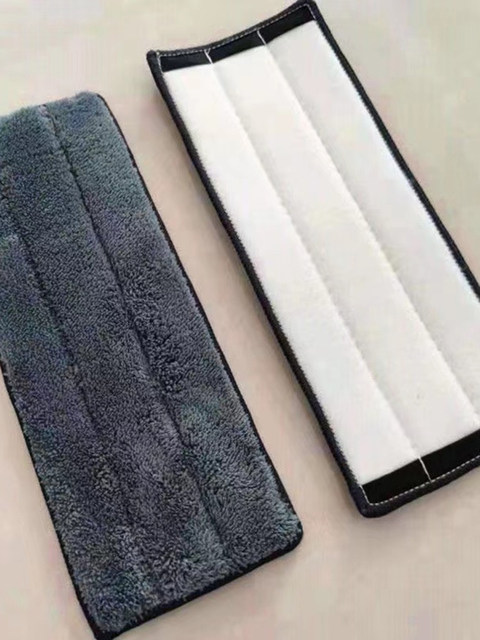 New watermark-free scratch-off mop replacement cloth, hand-wash-free, lazy flat-panel hook-and-loop cloth, household thickened cloth