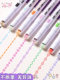 Flower shape profile curve pen hand account pattern color mark pattern fluorescent color pen tabloid children flower shape hook line multifunctional lace color marking hand newspaper printing line roller special