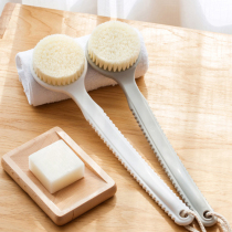 Bath brush soft brush back artifact bath brush long handle Japanese mud bath body dry brush adult good product non-slip