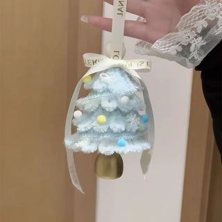 冰雪扭扭棒圣诞树挂件手工diy雪花圣诞树材料包车挂装饰节日礼物