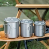 Вместительная и большая чайная чашка для кемпинга, портативный чай