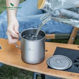 Вместительная и большая чайная чашка для кемпинга, портативный чай