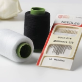 Домохозяйственная черно -белая швейная одежда для одежды игольная линия коробка сет