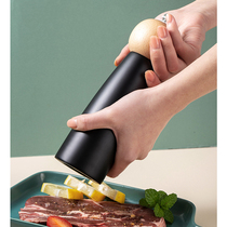 Pepper grinder manual peppercorn sea salt grinding bottle black and white grinding artifact household seasoning bottle cute and good-looking
