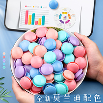 round colored magnetic grain blackboard sticker small magnetic buckle strong magnetic white board magnet suction iron stone suction magnetic sticker magnetic button magnetic stud white banter teaching appliance teacher with magnet red powerful teacher with magnet