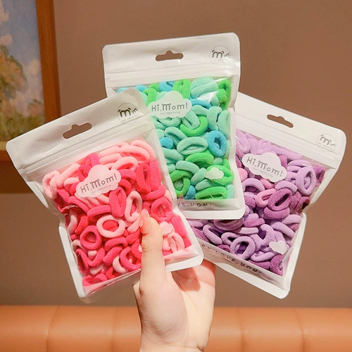 Детский поролоновый аксессуар для волос, безвредная резинка с косичкой, не повреждает волосы