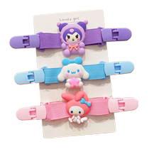 Childrens baby overalls anti-shoulder slipping artifact girls cartoon tight strap fixing clip suspender skirt anti-slip shoulder slipping clip