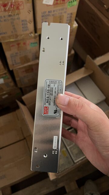 Nes-150-48 Switching Power Supply 48V3.3A, Condition 90% New or Better, Rechargeable, Guaranteed Genuine