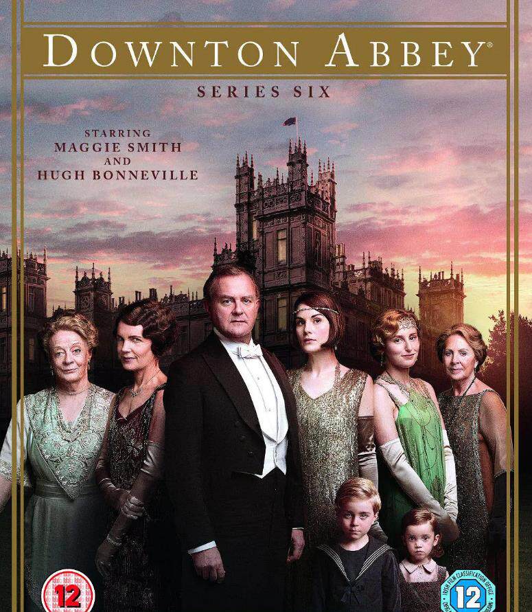 The English drama Downton Manor's sixth season Downton Abbey1-6 season high-definition Sino-British propaganda painting