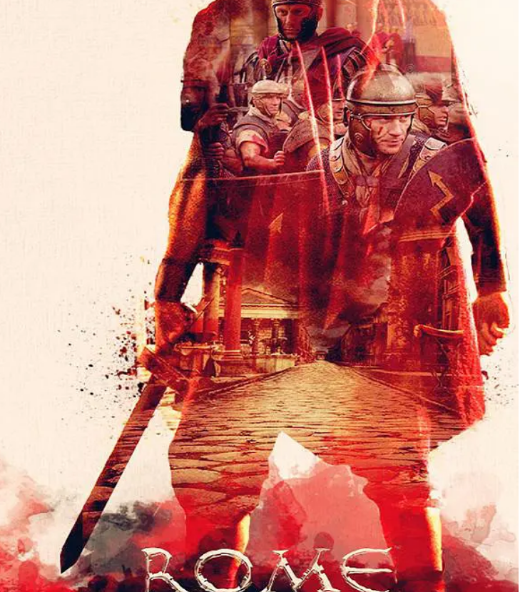 The British show Roman Roman Empire's second season of Rome1-2 high-definition Sino-British propaganda painting