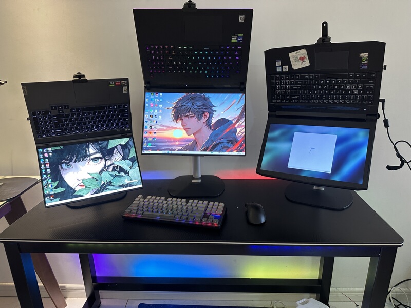 Best Laptop Stand with Inverted Design Enhances Visual Experience/Height Adjustable, Easy to Store and Disassemble