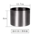 2 6 15 với đĩa muỗi cuộn bánh đà khuôn nướng hình tròn silicone fondant Khuôn bánh mousse Ý Tự làm khuôn nướng