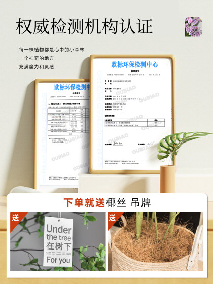 Artificial Green Plant Hanging Jasmine Large Potted Plant Decoration for Indoor Living Room High-End Bionic Plant Floor-Standing Artificial Tree