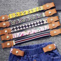 0-13 years old childrens belt elastic rubber band convenient boys and girls pants belt baby toddler middle and small childrens elastic belt