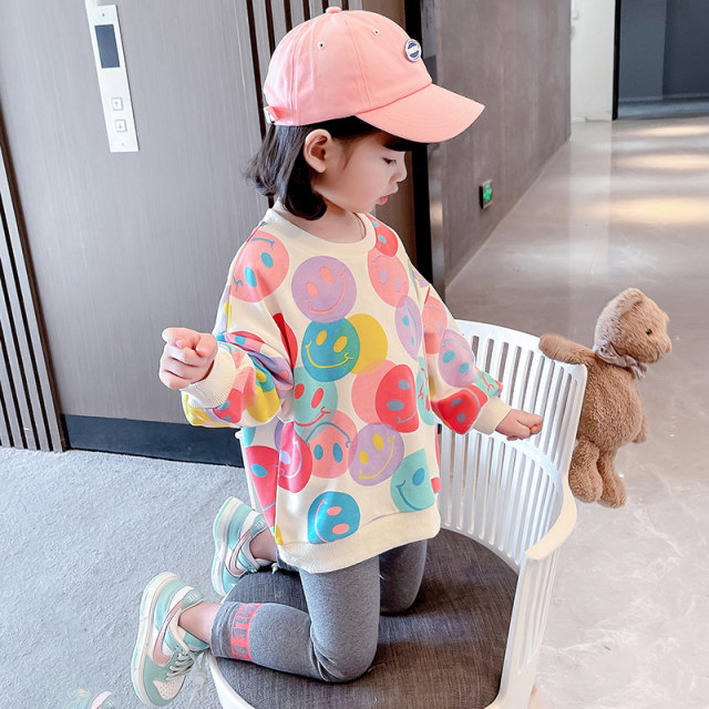 Girls' autumn casual suit 2022 new Korean version of the girl's baby girl net red children's foreign style autumn two-piece suit