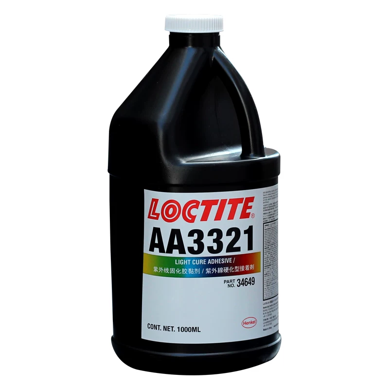 LOCTITE Ган Гаугле 3321 Оптический CIC Акральный клей высокая вязкость, быстрое изменение вязкости, чувствительный к напряжению металла, применимый клей для пластика, металла, стекла, керамики