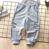 Childrens pants 2022 fall new childrens sports pants Korean version boy girl casual pants in childrens baby wear pants