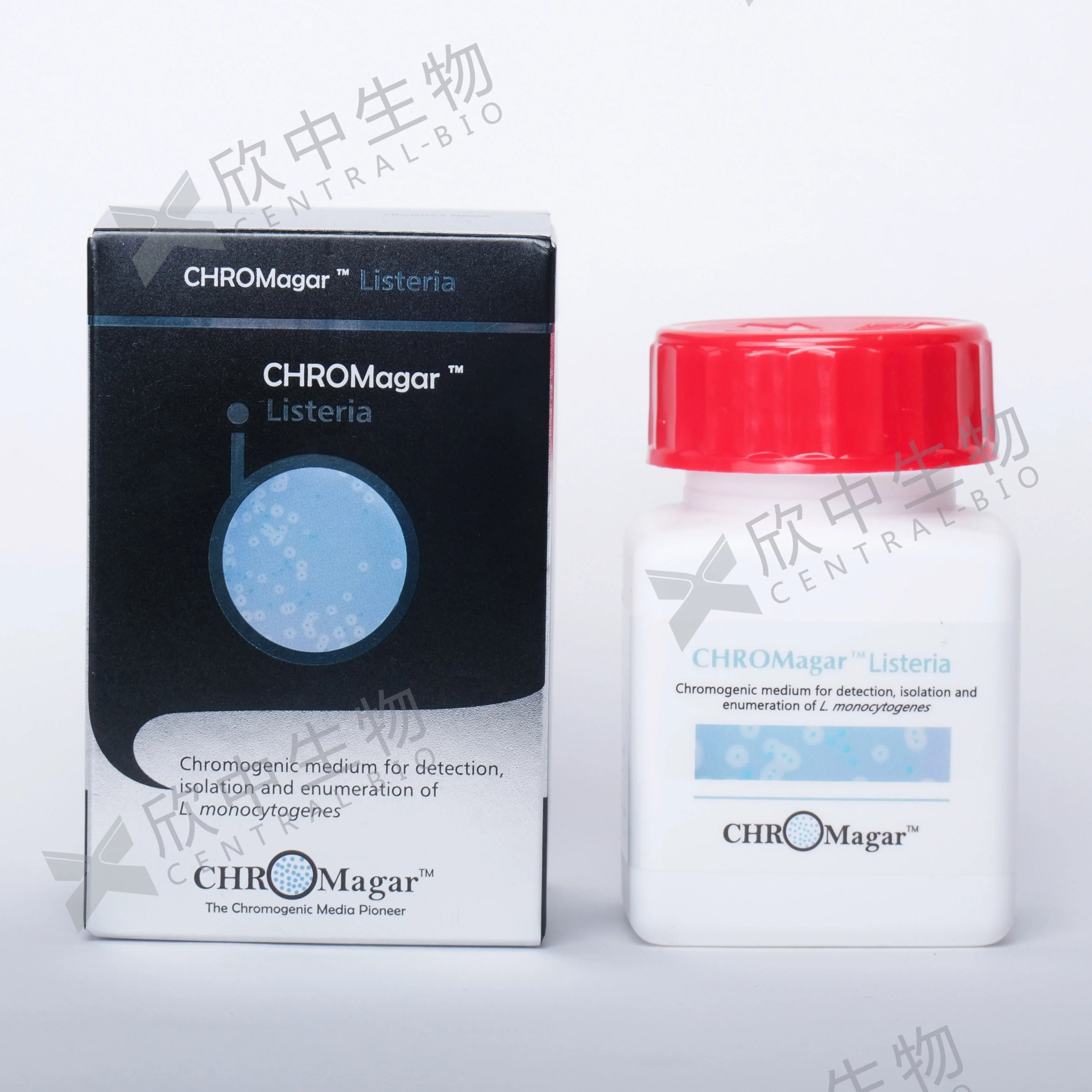 法国科玛嘉李斯特菌显色培养基 货号：LM851 规格：1000ml/瓶