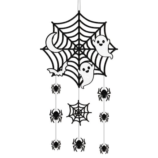 Halloween Decorations Door Hangings Store Decorations Bar Mall Ktv Hanging Decorations Props Spider Web Hanging Decorations Wall