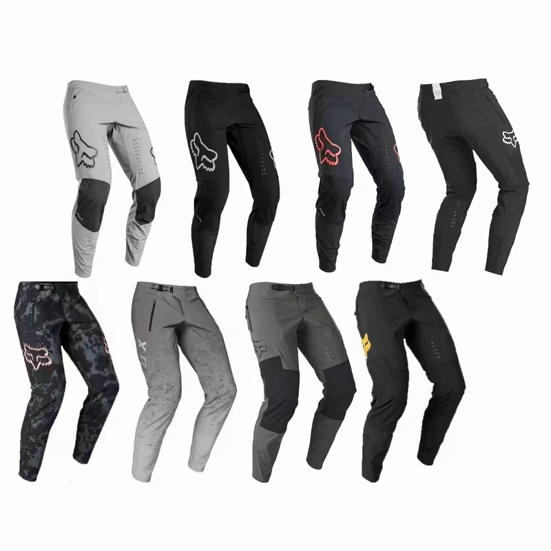 Fox Cycling Pants Are Lightweight, Breathable, Kevlar Mountain Bike Off-Road Motorcycle Pants, Downhill Dh Wear-Resistant Outdoor Pants