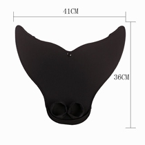 Factory direct sales mermaid fins for adults and children swimming training fins one-piece single-piece fins whale tail fins