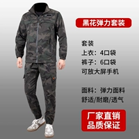 Зеленый лес чистый ватный эластичный набор 050