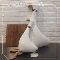 ins blast doll doll doll doll doll doll baby sleeping with white goose baby to soothe pure cotton plush toy with dolls