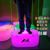 Bar laser point stage luminous point jumping platform night club GOGO jumping stage LED movable DS point dancing manufacturer
