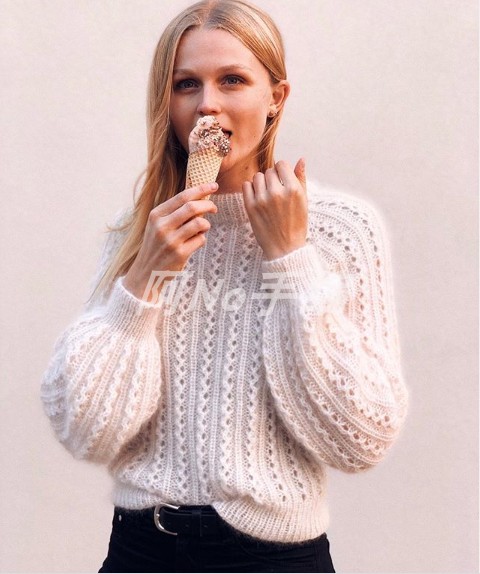 Waffle Hooded Sweatshirt Lady Marhaimao Ladies Round Neckline Jacket of No Chinese Woven Diagrams Decontextuals