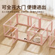 Transparent Dog Fence Acrylic Dog House Fence Indoor Isolation Yorkshire Teddy Small Dog Cage Home Use