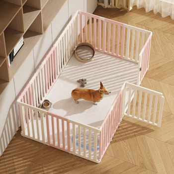Pet Fence, Dog Fence, Indoor Household Small Dog Fixed Toilet Area, New Free Splicing Dog Cage Divider