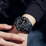 Электронные универсальные модные водонепроницаемые дорожные мужские часы, для средней школы