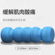 CLCEY yoga column peanut ball foam shaft solid muscle relaxation rolling back artifact professional sports fitness equipment