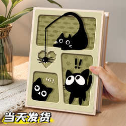 Small Photo Album Large Capacity Commemorative Album Insert 5 Inches 6 Inches 7 Photo Storage Three Inches 4 Couple Family Baby Photo Album