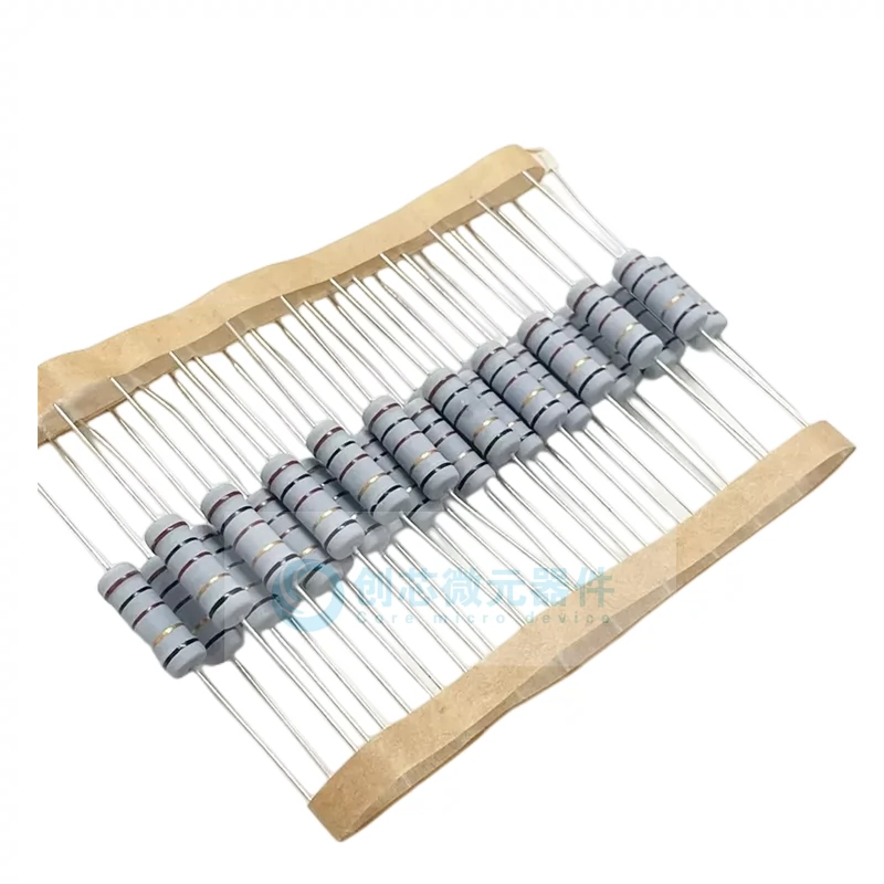 điện trở công suất 10R-91R Điện trở cầu chì cắm dây 1W/2W/3W 10R18R20R22R39R47R68R91R điện trở 100 ôm