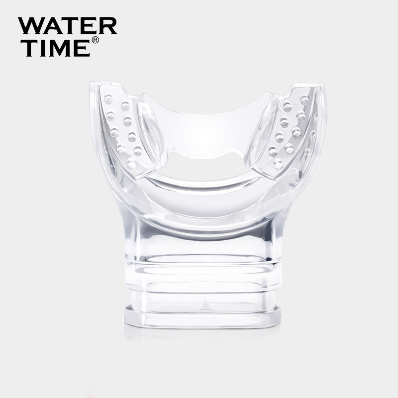 Watertime 咬嘴通用型一次性成人潜水硅胶咬嘴呼吸管咬嘴配件