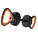 Genuine Kettlebell Handle Men's Fitness Equipment Adjustable Weight Kettlebell Dumbbell Rack Push-Up Stand Accessories