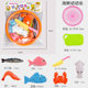 Seafood Cutting Toy Set for Kids, Pretend Play Kitchen Toy Set, Street Stall