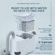 Amazon Cross-Border Electric Hair Washing Machine for Nursing Homes, Elderly Care, Bedridden Bathing, Head Massage Chair, Bed Washing