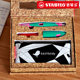 German Stabilo Twist 5012 (Right)/5011 (Left) Fountain Pen in Gift Box