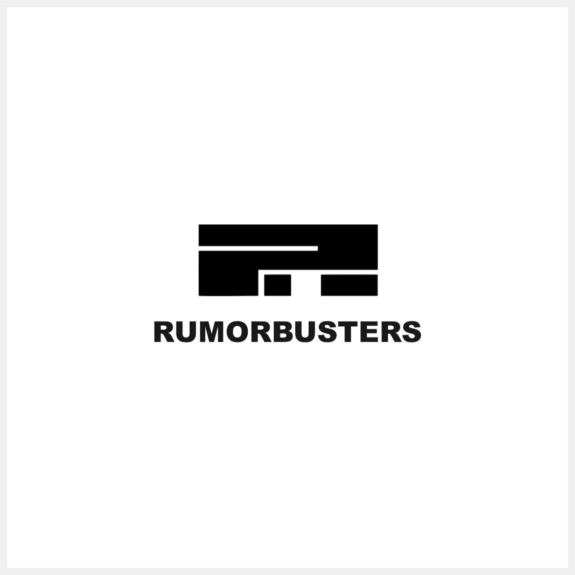 RumorBusters的LOGO