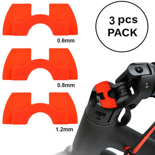 3PCS Electric Scooter Part/Accessories Rubber Pad Pole Shake