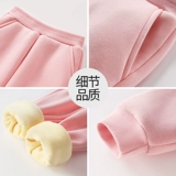 Демисезонные детские бархатные удерживающие тепло штаны, коллекция 2023, подходит для подростков