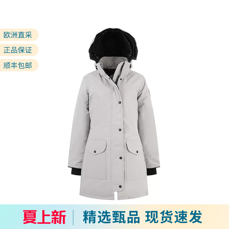 Canada Goose Women's Mid-Length Hooded down Jacket 6660W