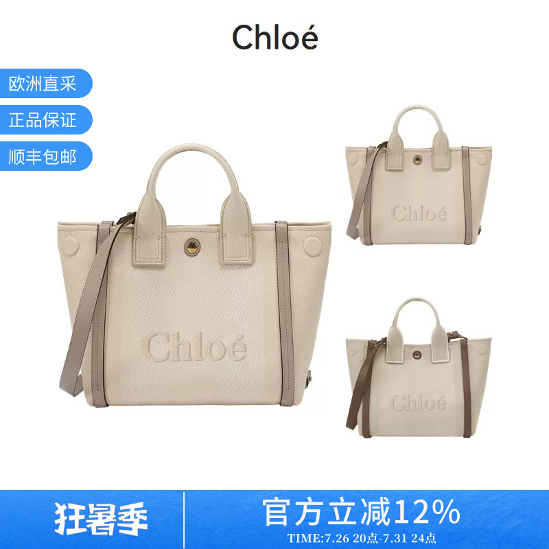 Chloe Women's Small Tote Bag Handbag Shoulder Crossbody Bag Chc25Ss911O65